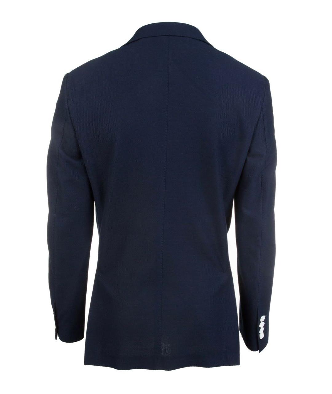 BILLIONAIRE Темно-синий хлопковый пиджак, фото 2