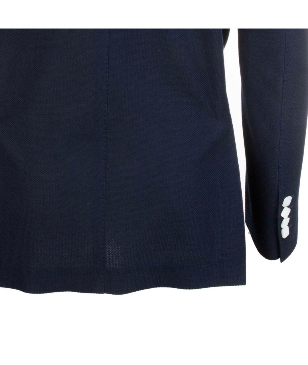 BILLIONAIRE Темно-синий хлопковый пиджак, фото 6