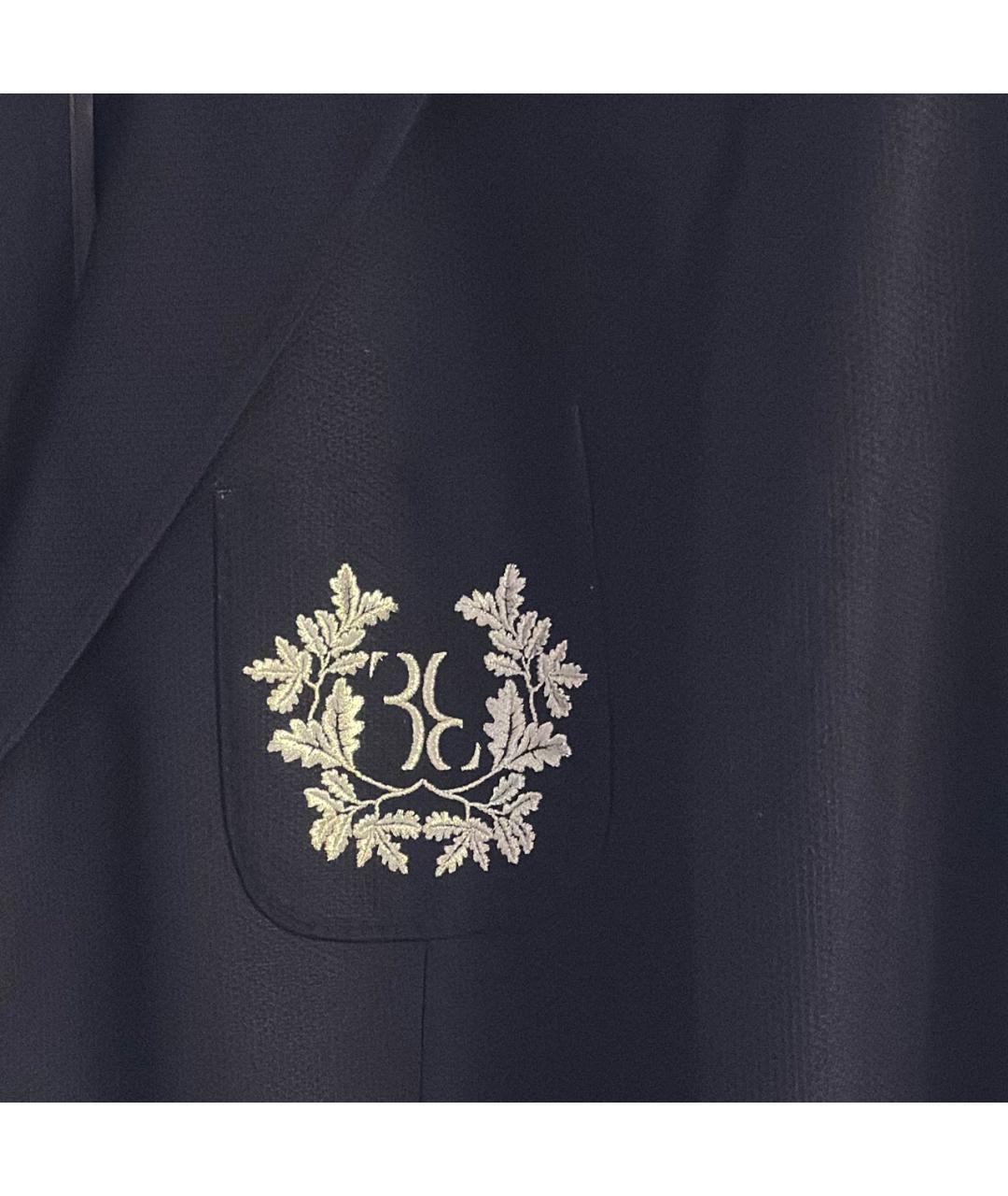 BILLIONAIRE Темно-синий хлопковый пиджак, фото 5