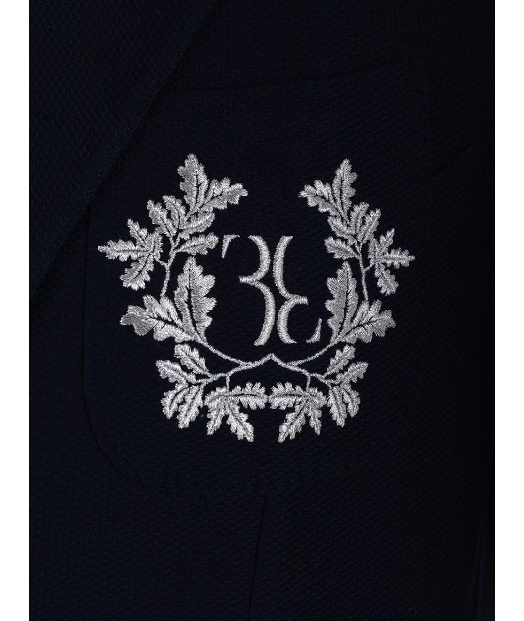 BILLIONAIRE Темно-синий хлопковый пиджак, фото 7