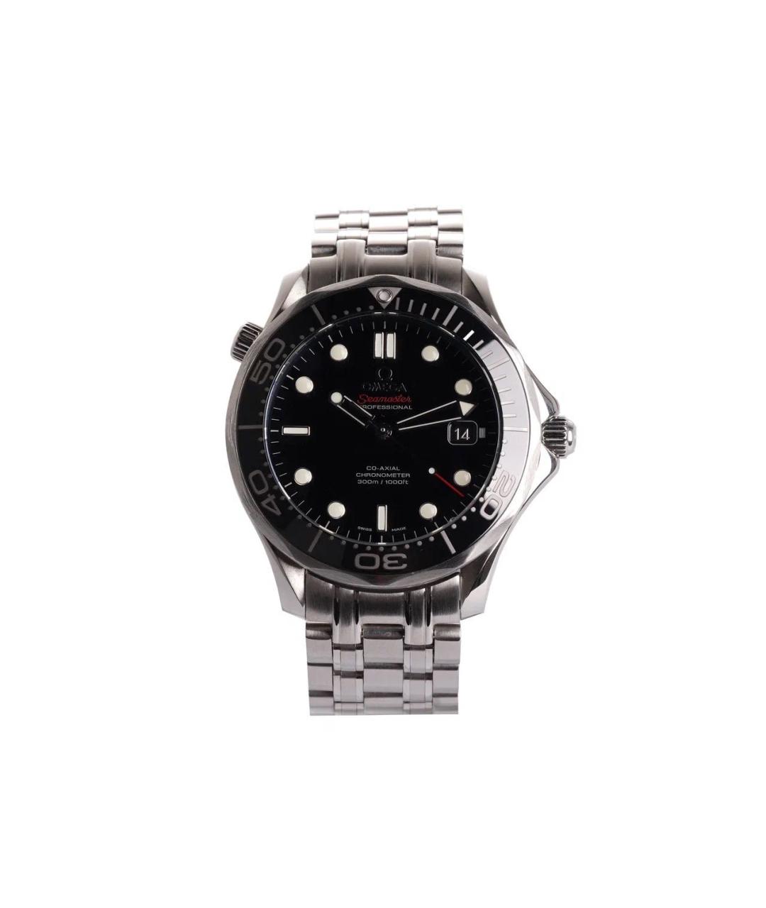 OMEGA Салатовые стальные часы, фото 1