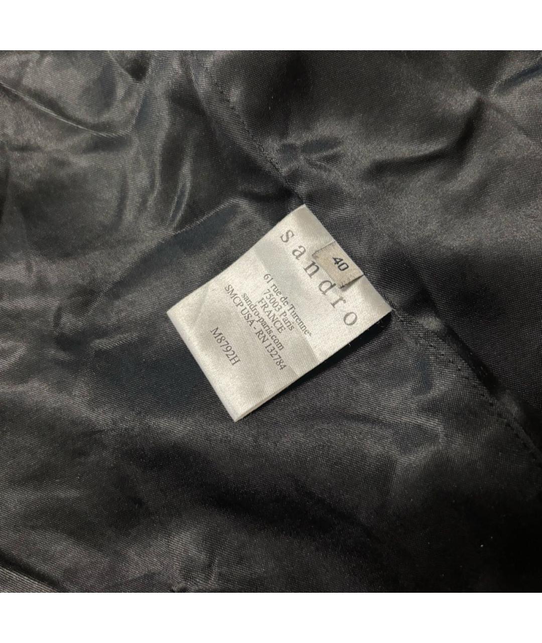 SANDRO Шерстяное пальто, фото 4