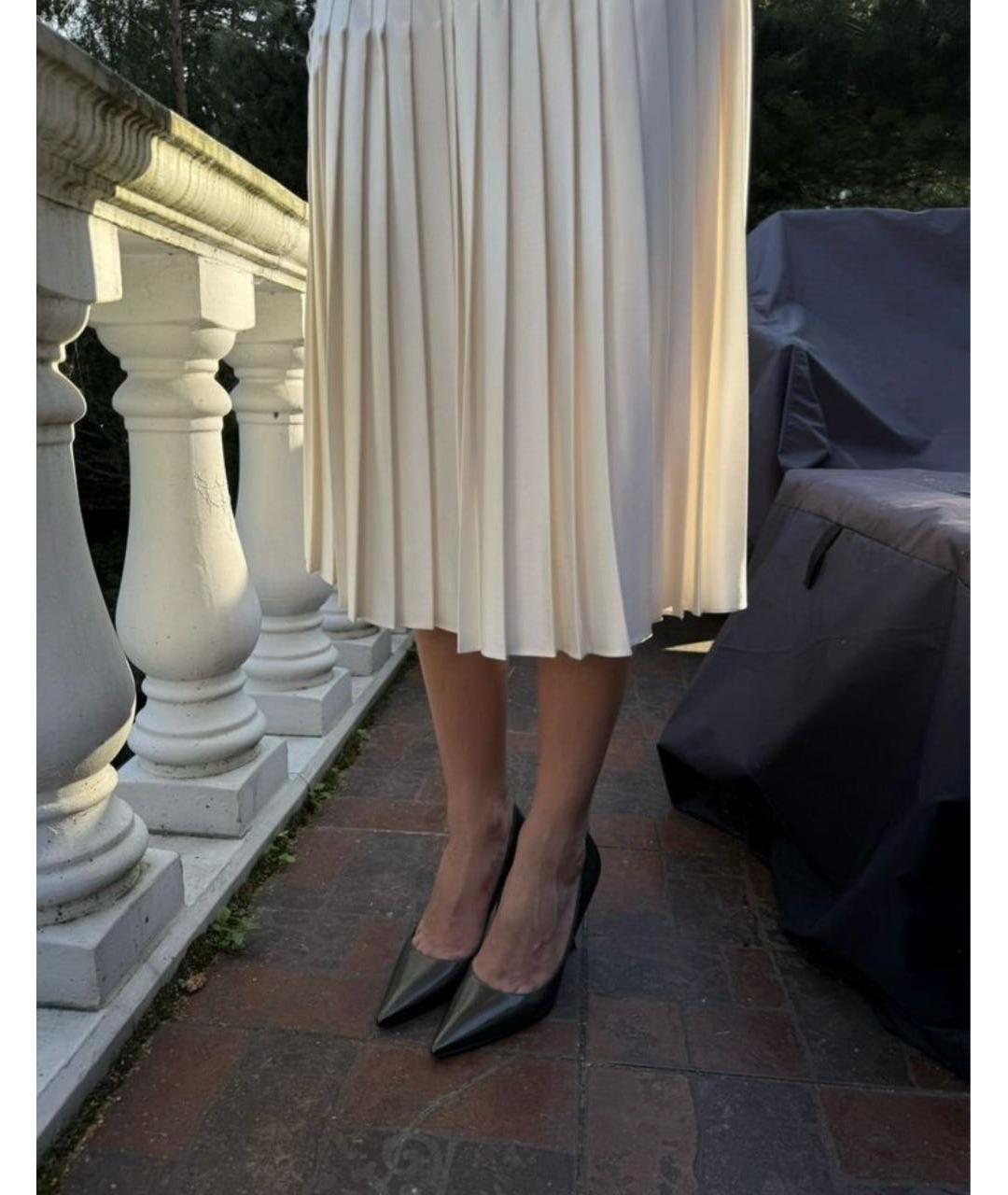 DOLCE&GABBANA Хаки кожаные туфли, фото 6