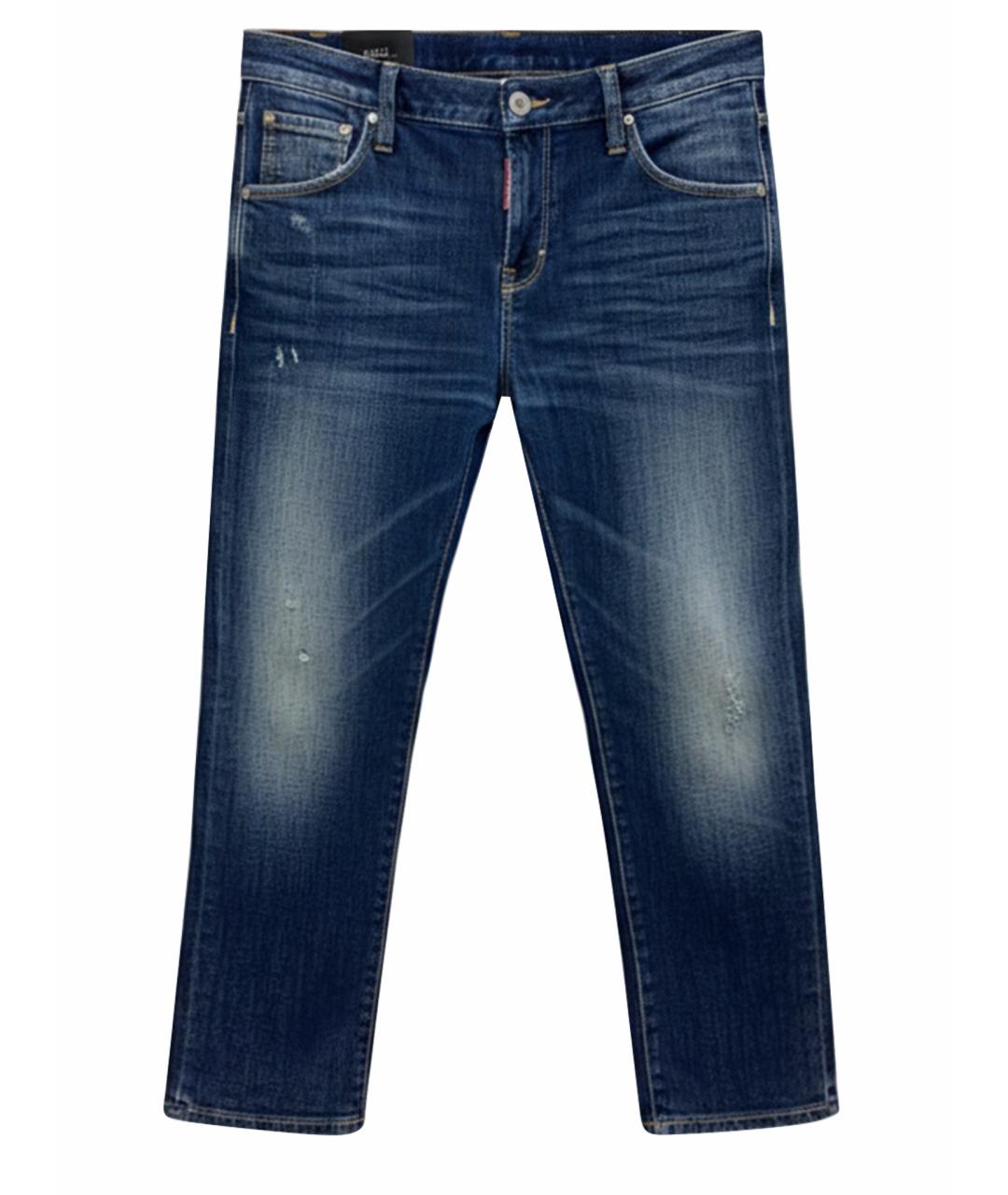 DSQUARED2 Синие прямые джинсы, фото 1