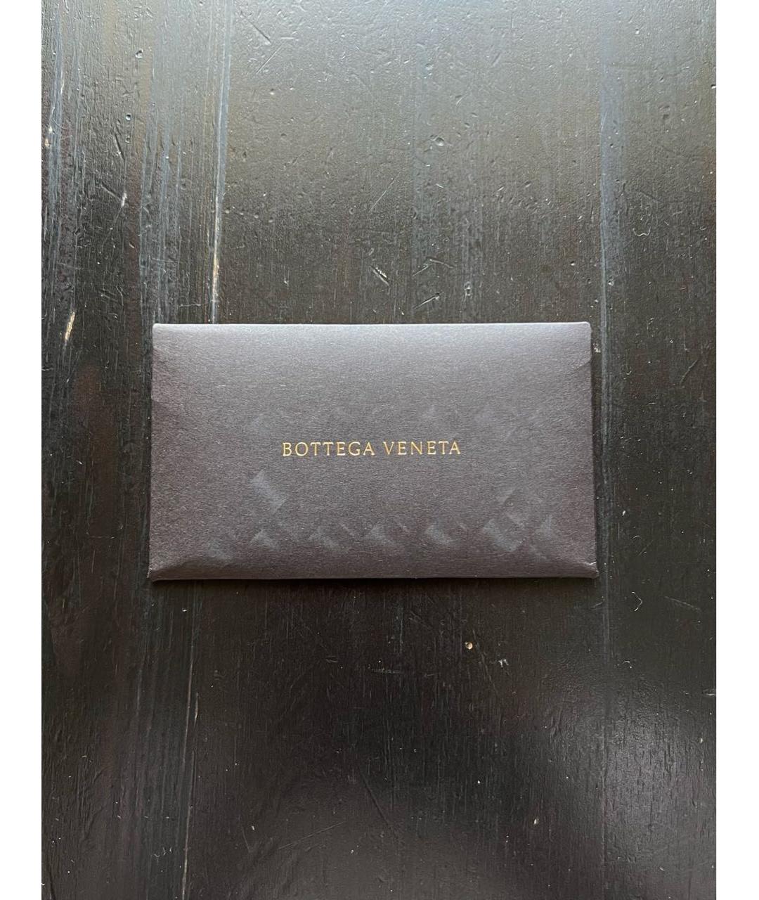 BOTTEGA VENETA Черный кожаный кошелек, фото 6