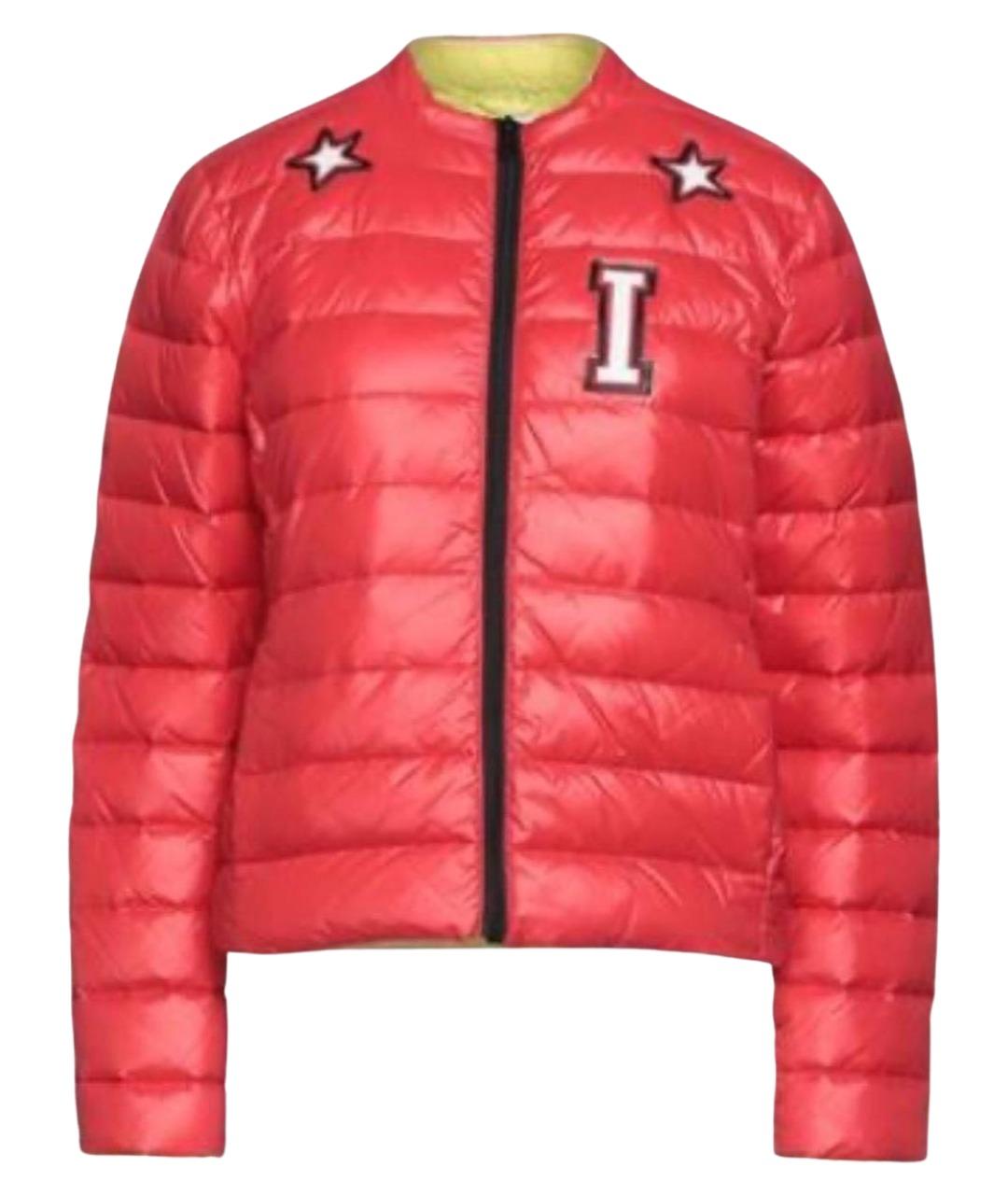 ICEBERG Оранжевый полиамидовый пуховик, фото 1