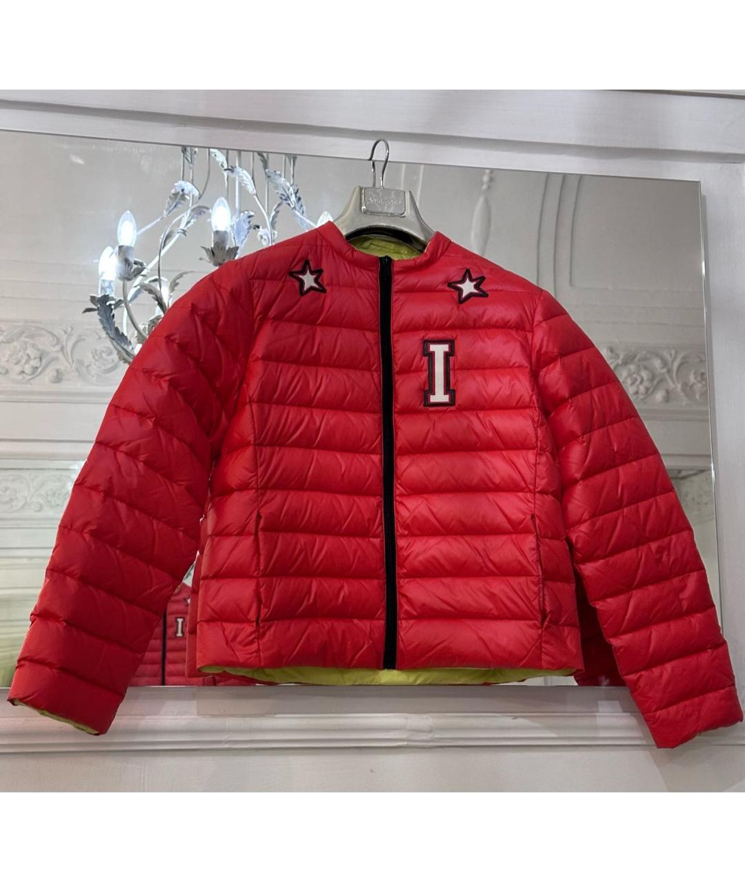 ICEBERG Оранжевый полиамидовый пуховик, фото 5