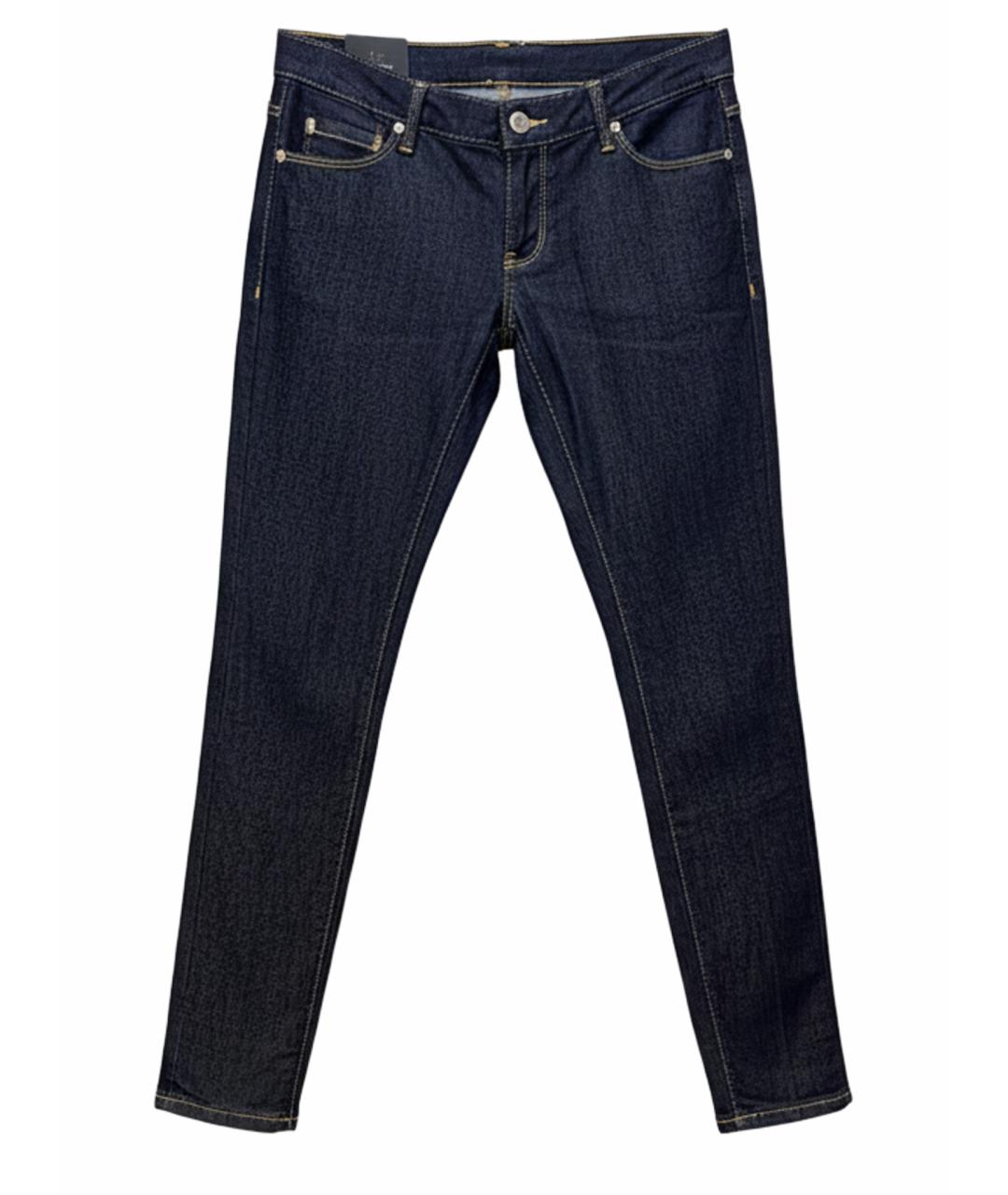 DSQUARED2 Темно-синие джинсы слим, фото 1