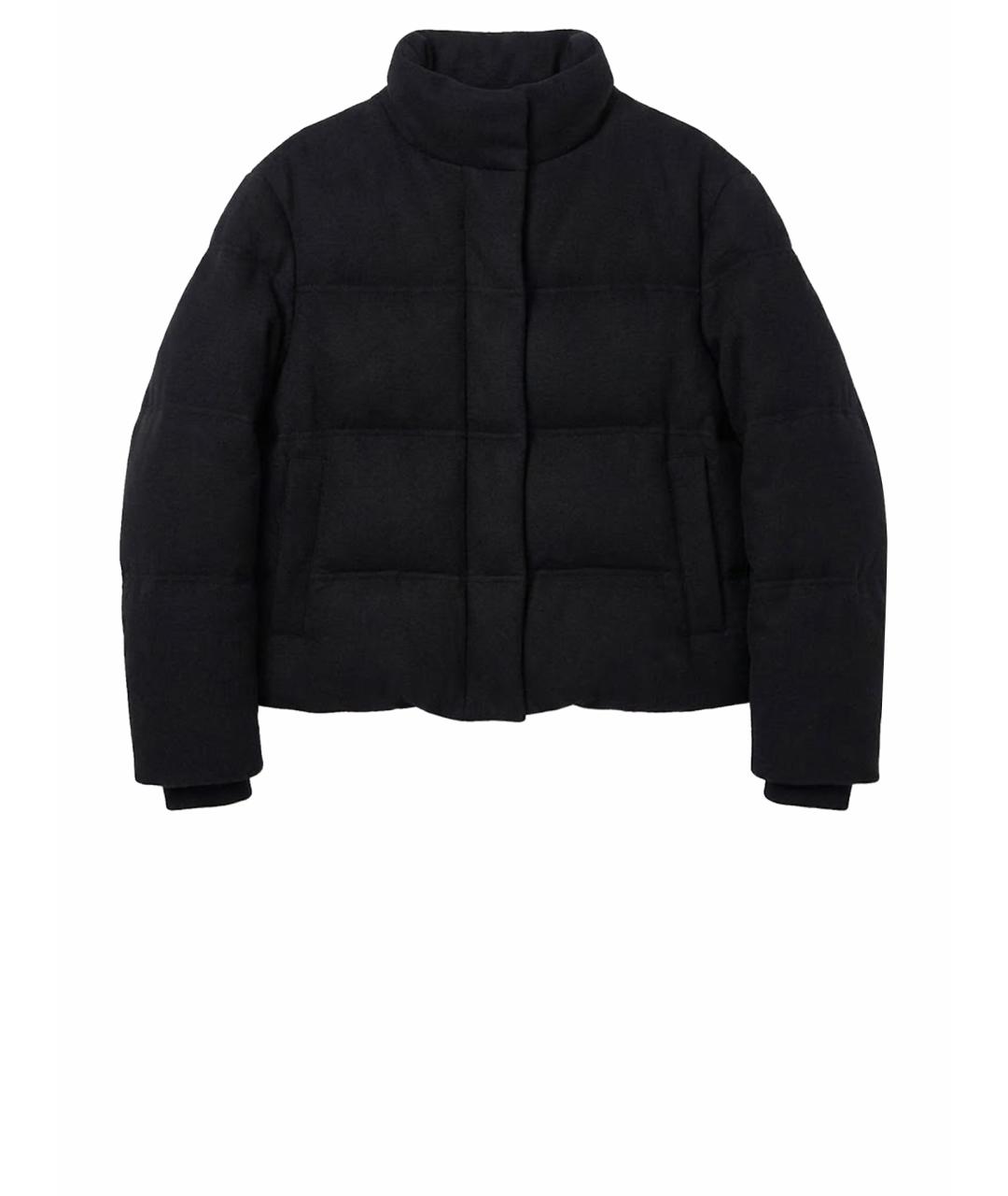 12 STOREEZ Черный шерстяной пуховик, фото 1