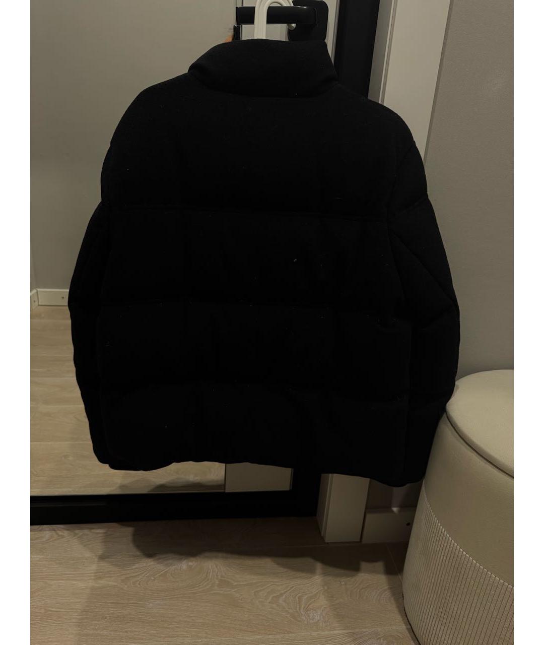 12 STOREEZ Черный шерстяной пуховик, фото 2