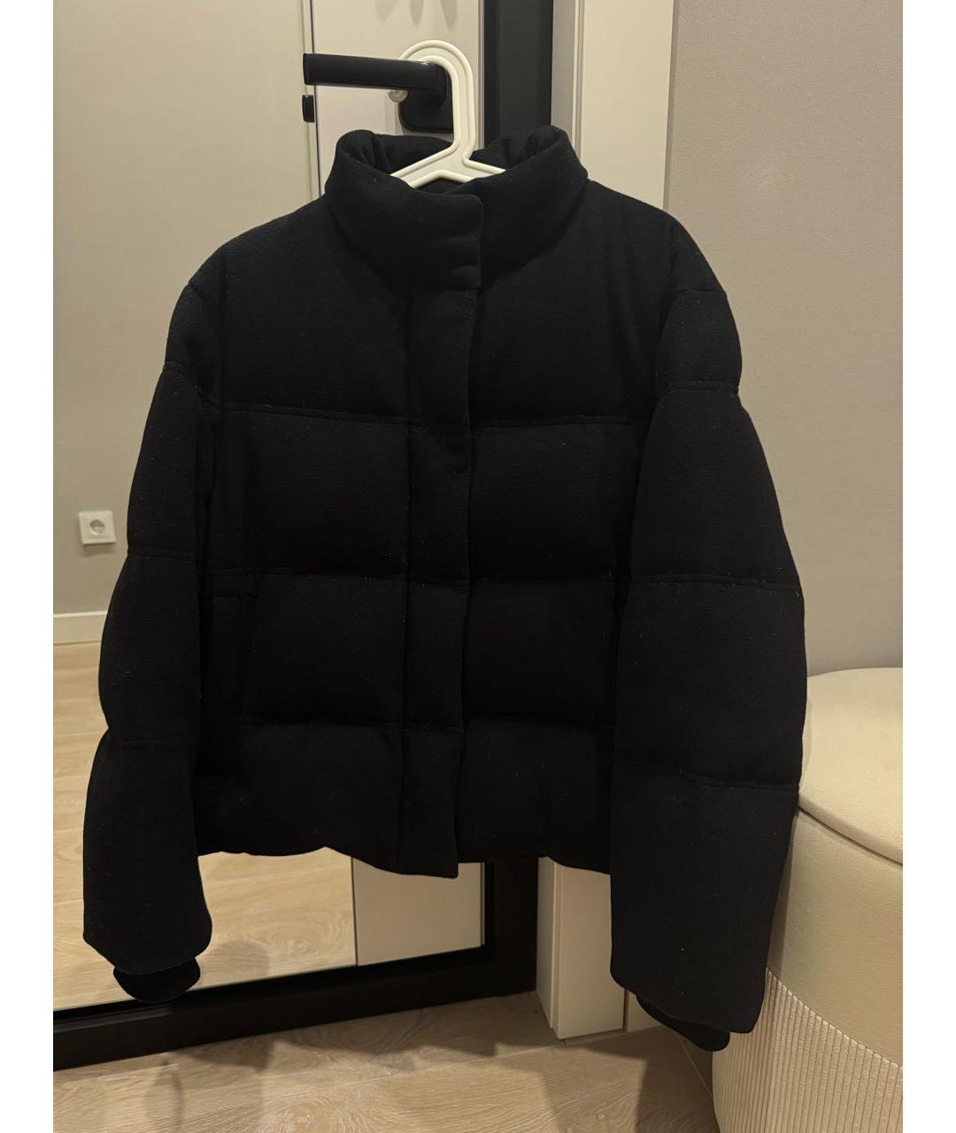 12 STOREEZ Черный шерстяной пуховик, фото 4