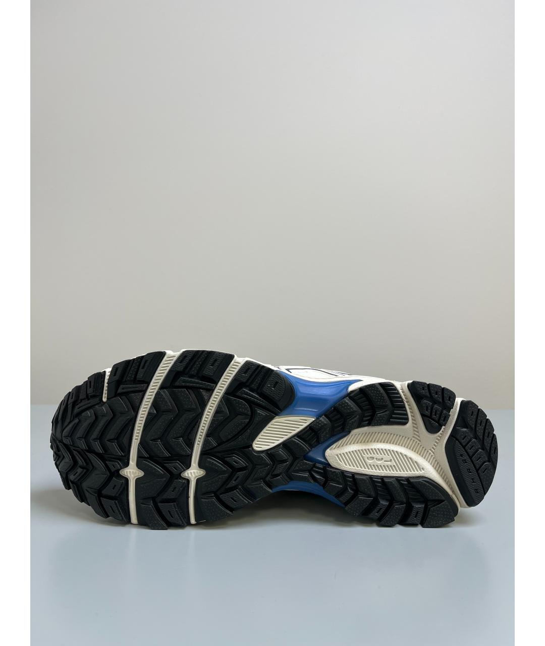 ASICS Бежевые текстильные низкие кроссовки / кеды, фото 6