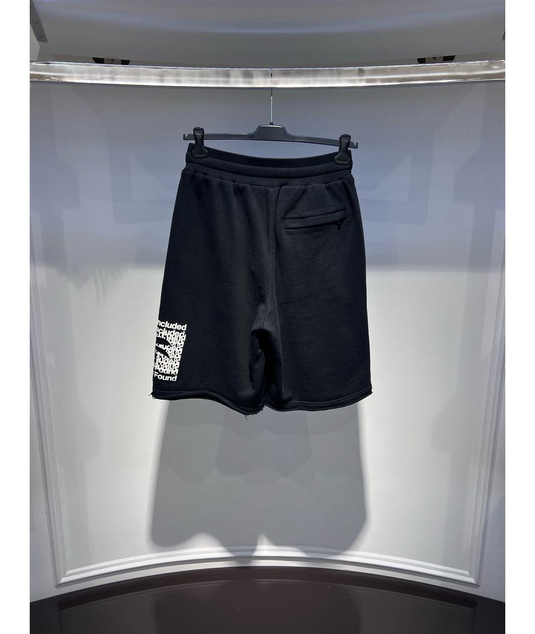 DOLCE&GABBANA Черные хлопковые шорты, фото 2