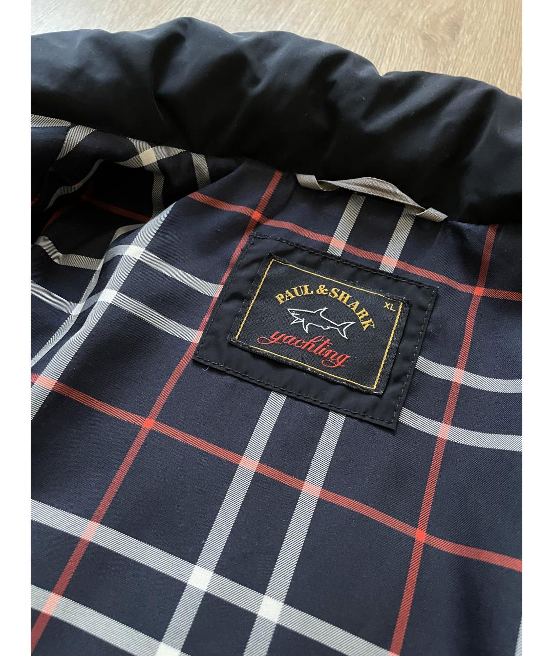 PAUL & SHARK Синяя полиэстеровая куртка, фото 6