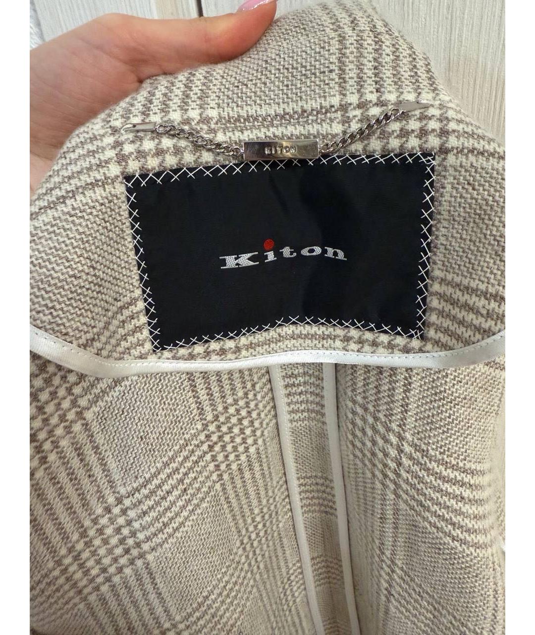 KITON Кашемировый жакет/пиджак, фото 3