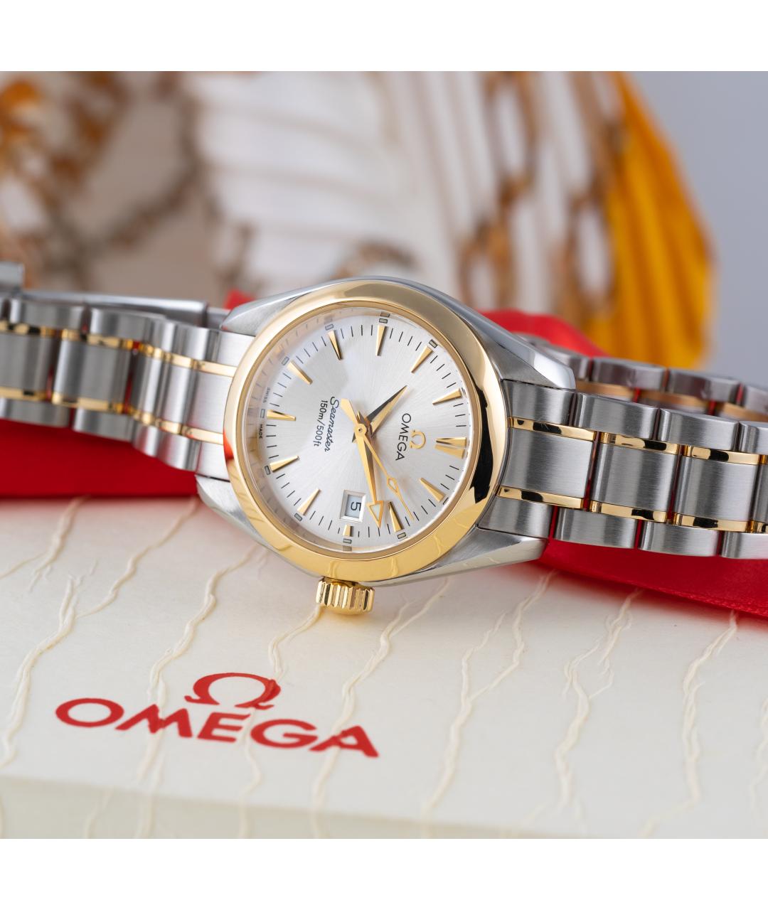 OMEGA Золотые часы из желтого золота, фото 5