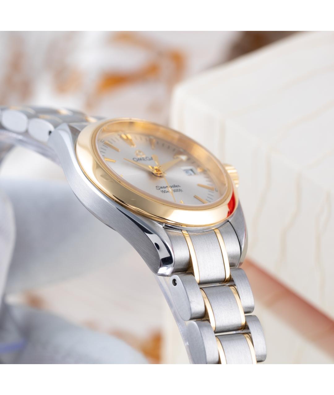 OMEGA Золотые часы из желтого золота, фото 6