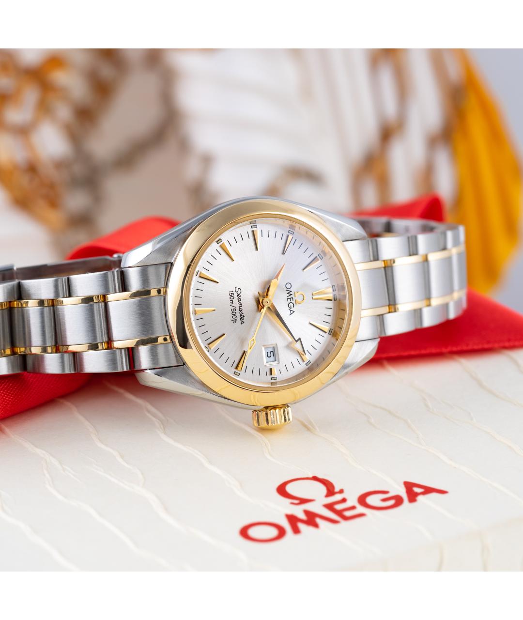 OMEGA Золотые часы из желтого золота, фото 4