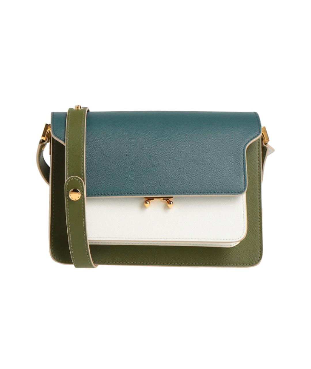 MARNI Мульти кожаная сумка через плечо, фото 3