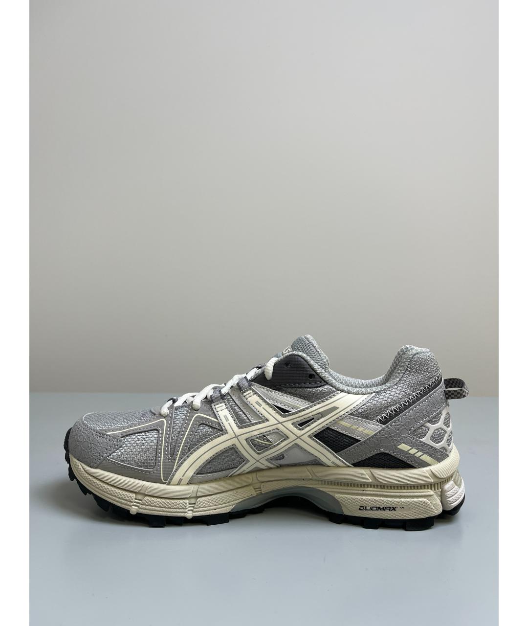 ASICS Серые текстильные кроссовки, фото 7