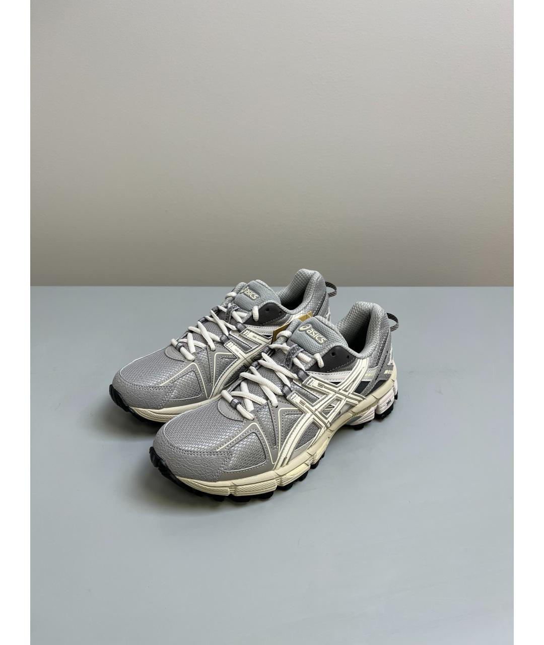 ASICS Серые текстильные кроссовки, фото 2