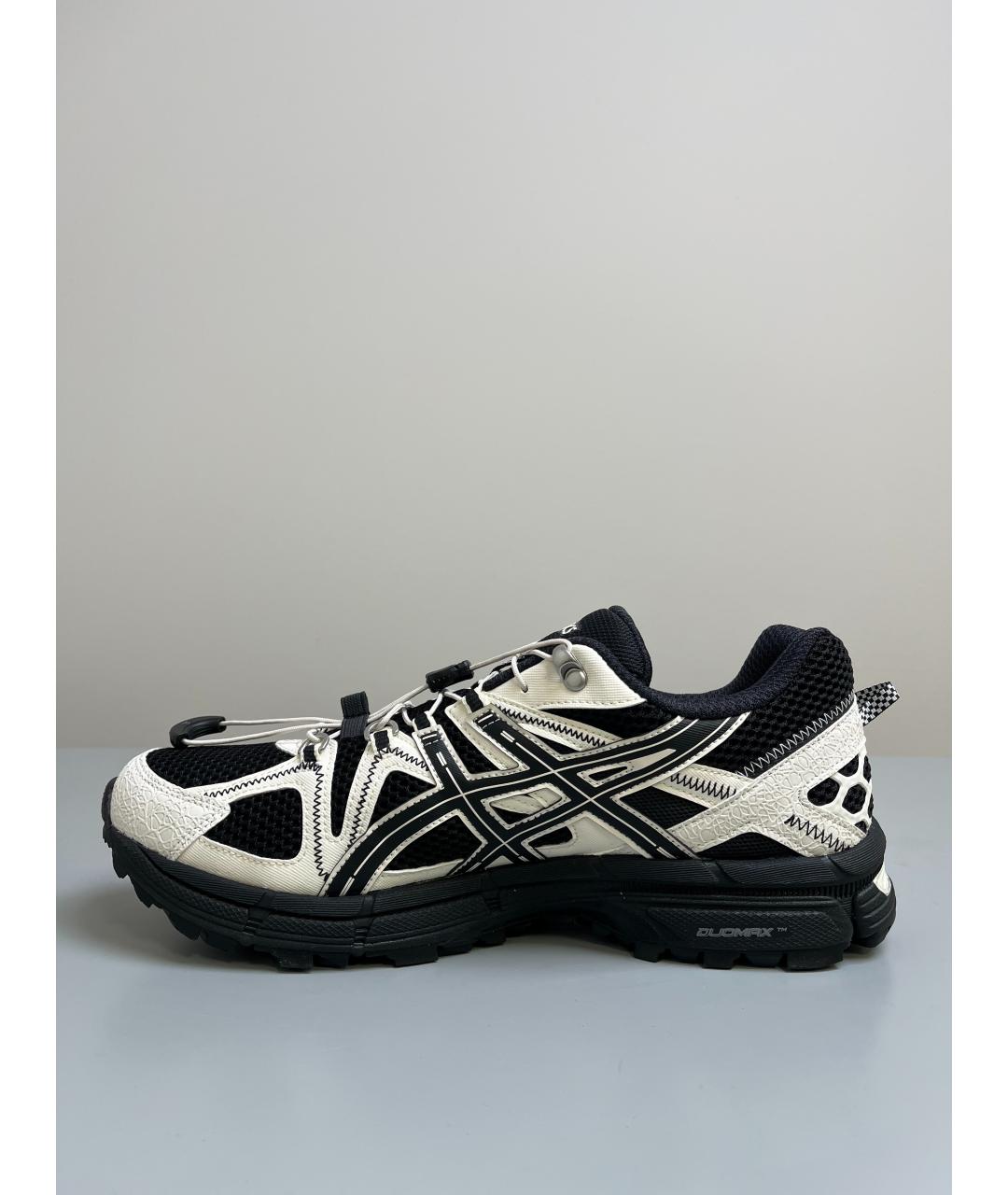 ASICS Белые текстильные низкие кроссовки / кеды, фото 7