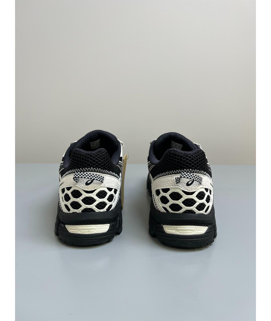 ASICS Белые текстильные низкие кроссовки / кеды, фото 4