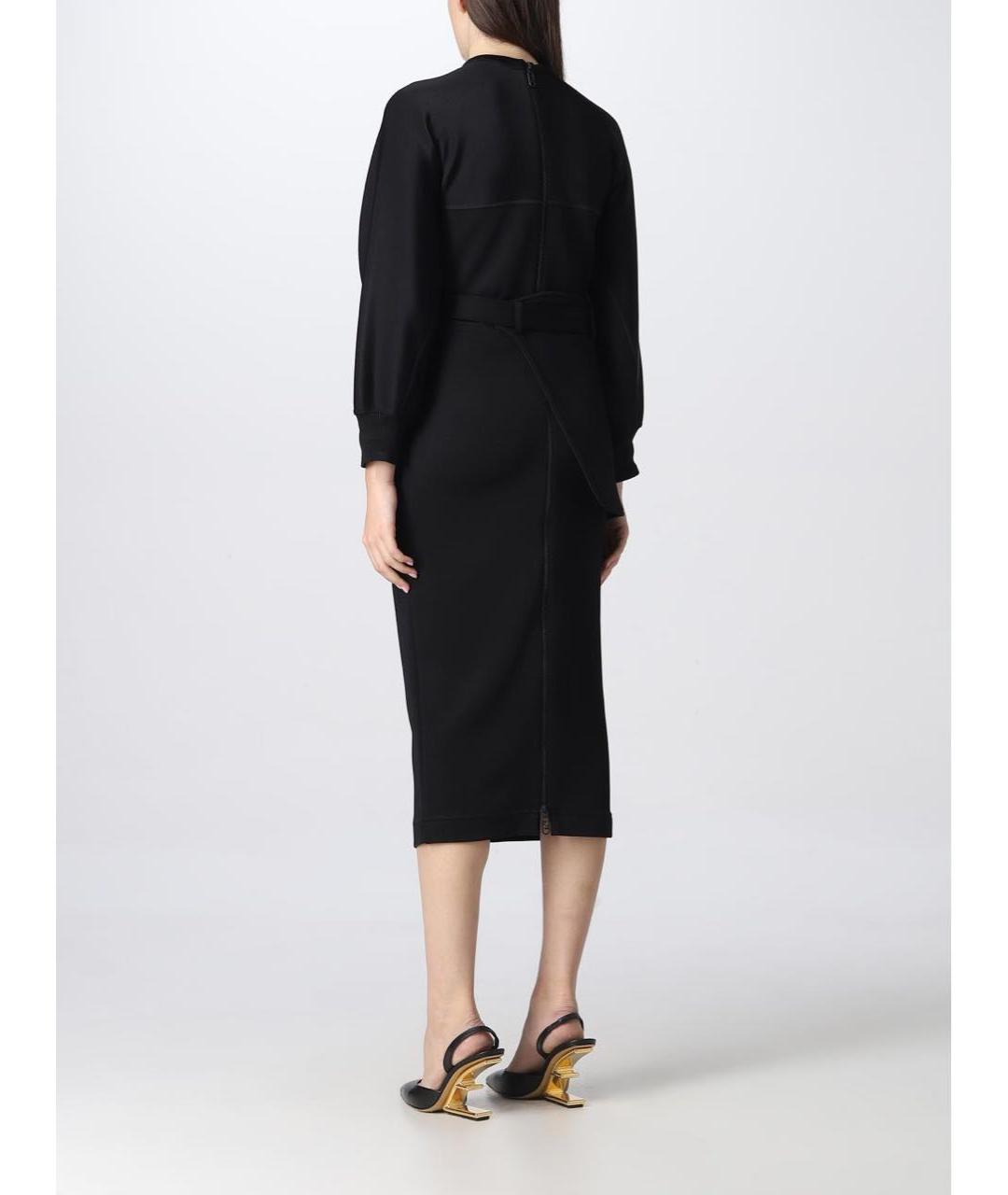 FENDI Черное вечернее платье, фото 4