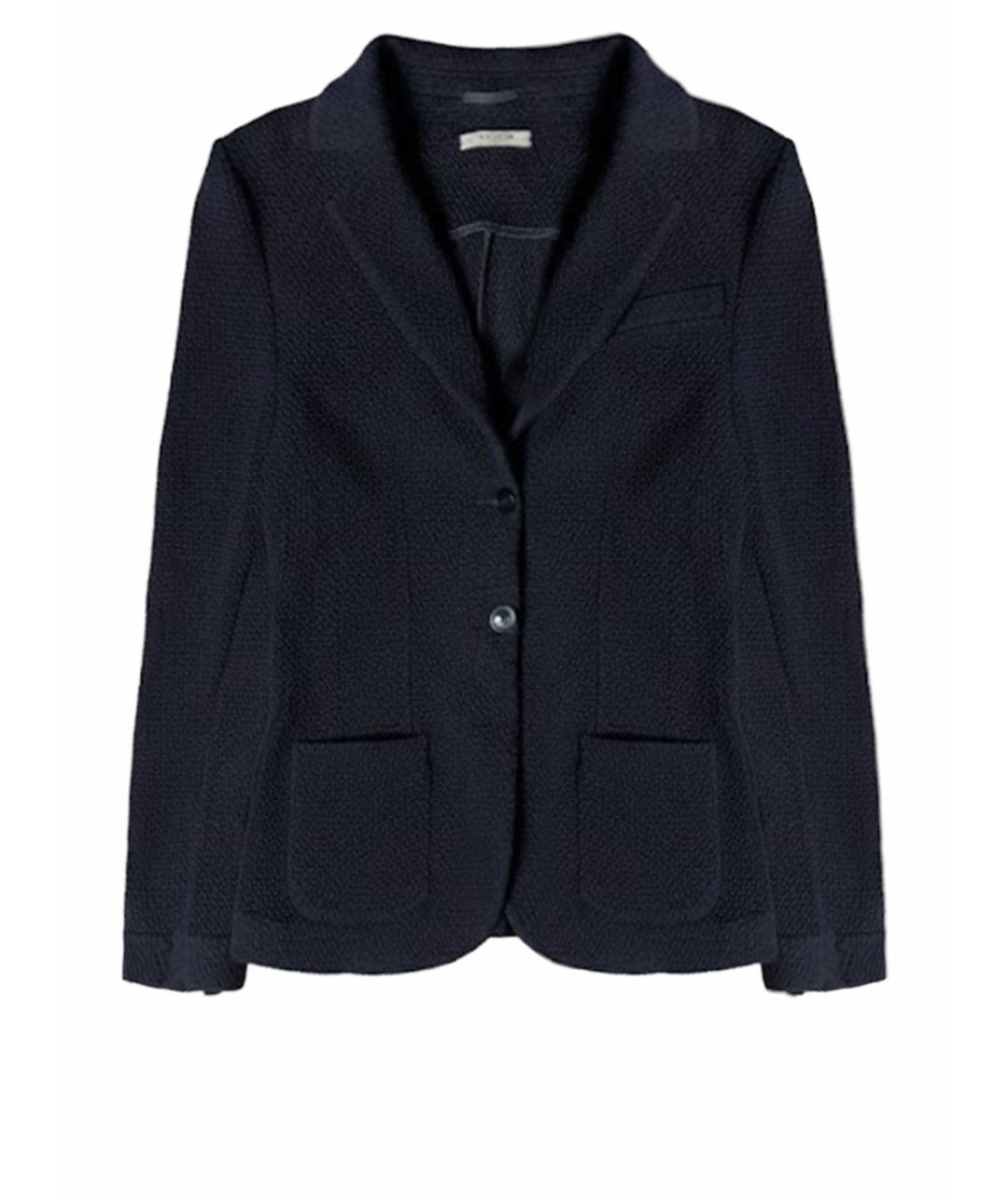 CIRCOLO 1901 Темно-синий шерстяной жакет/пиджак, фото 1