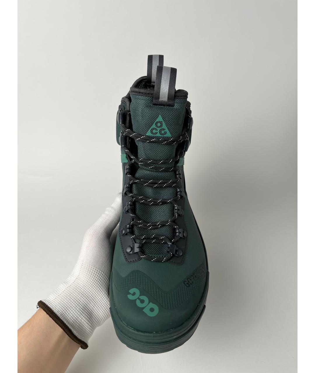 NIKE ACG Зеленые высокие ботинки, фото 8