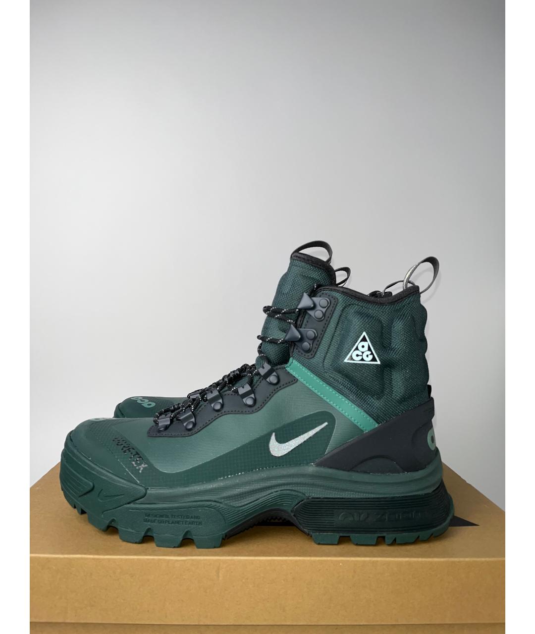 NIKE ACG Зеленые высокие ботинки, фото 3
