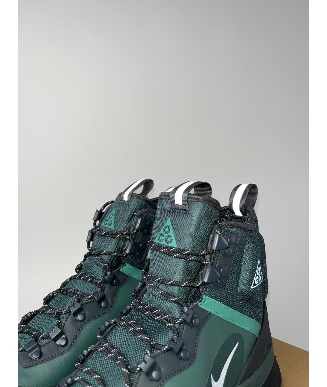 NIKE ACG Зеленые высокие ботинки, фото 5
