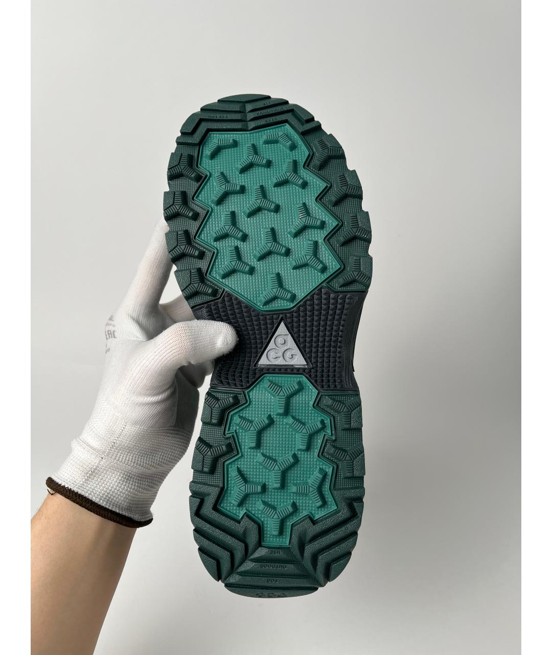 NIKE ACG Зеленые высокие ботинки, фото 7