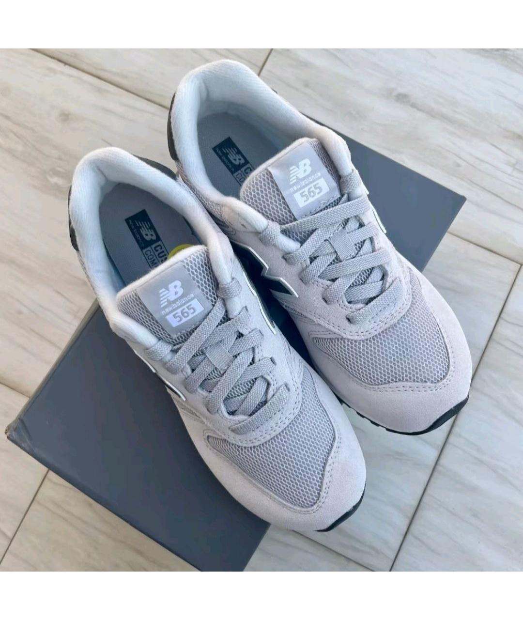 NEW BALANCE Серые текстильные кроссовки, фото 2