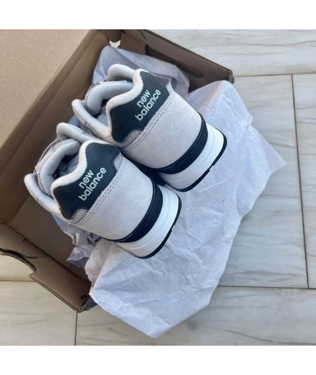 NEW BALANCE Серые текстильные кроссовки, фото 5