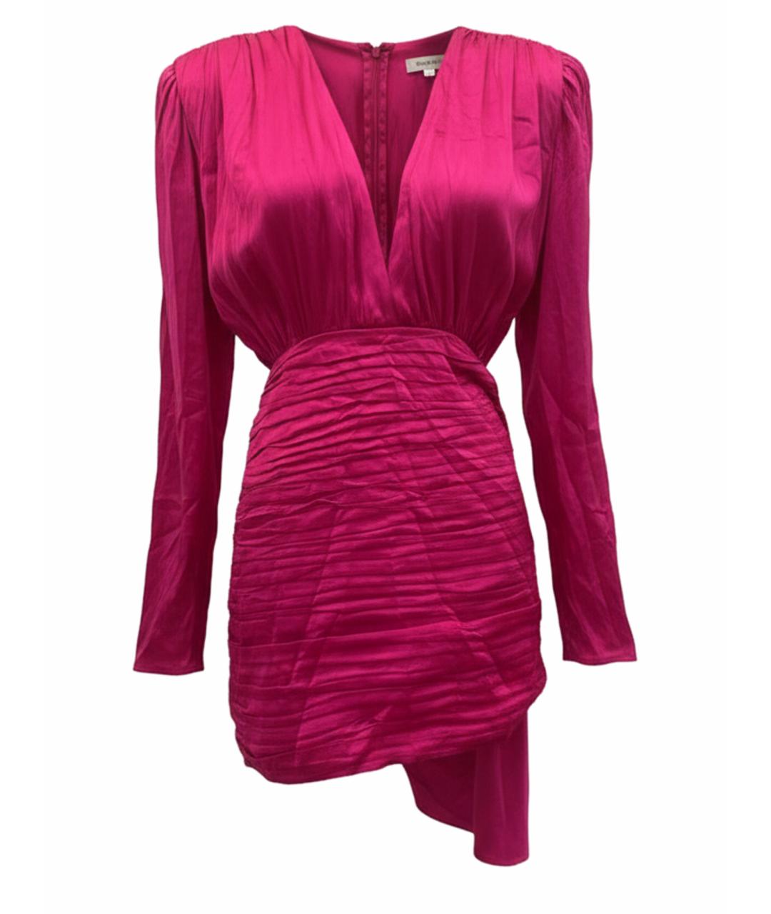 MAGDA BUTRYM Розовое шелковое вечернее платье, фото 1