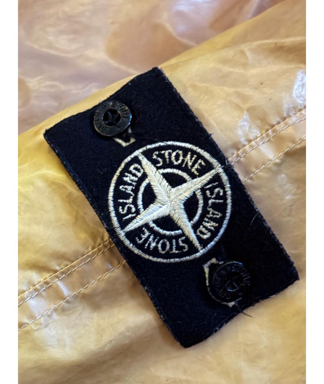 STONE ISLAND Желтая куртка, фото 4