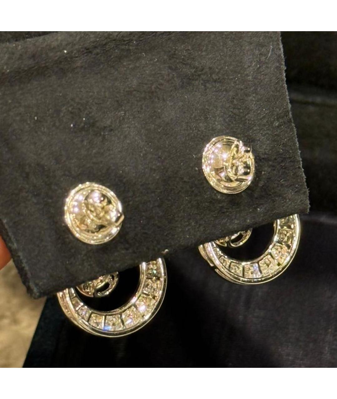 GRAFF Серебряные серьги из белого золота, фото 2