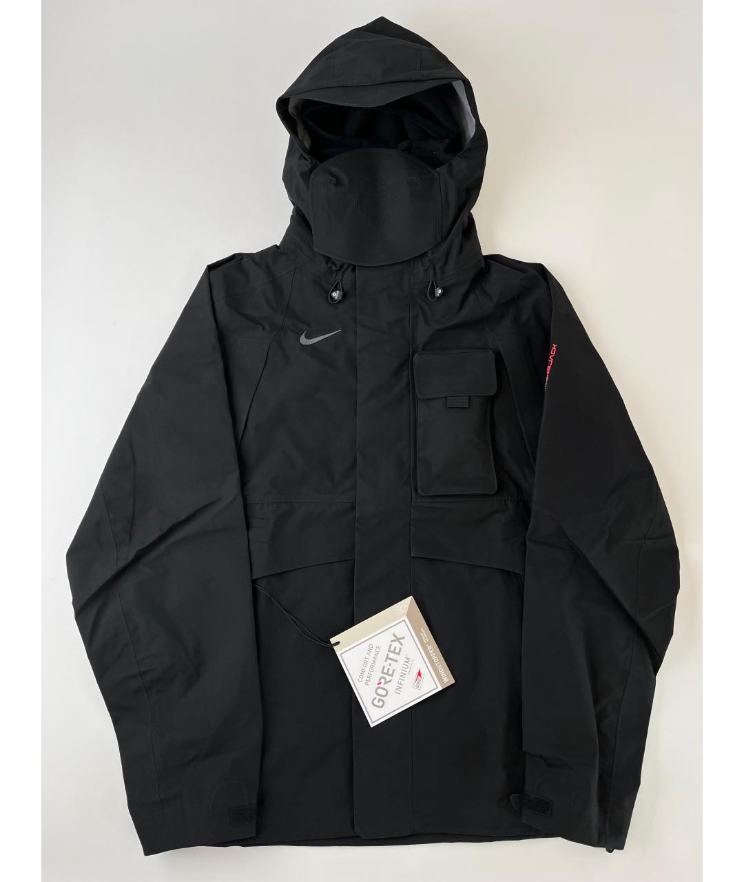 NIKE Черная куртка, фото 2