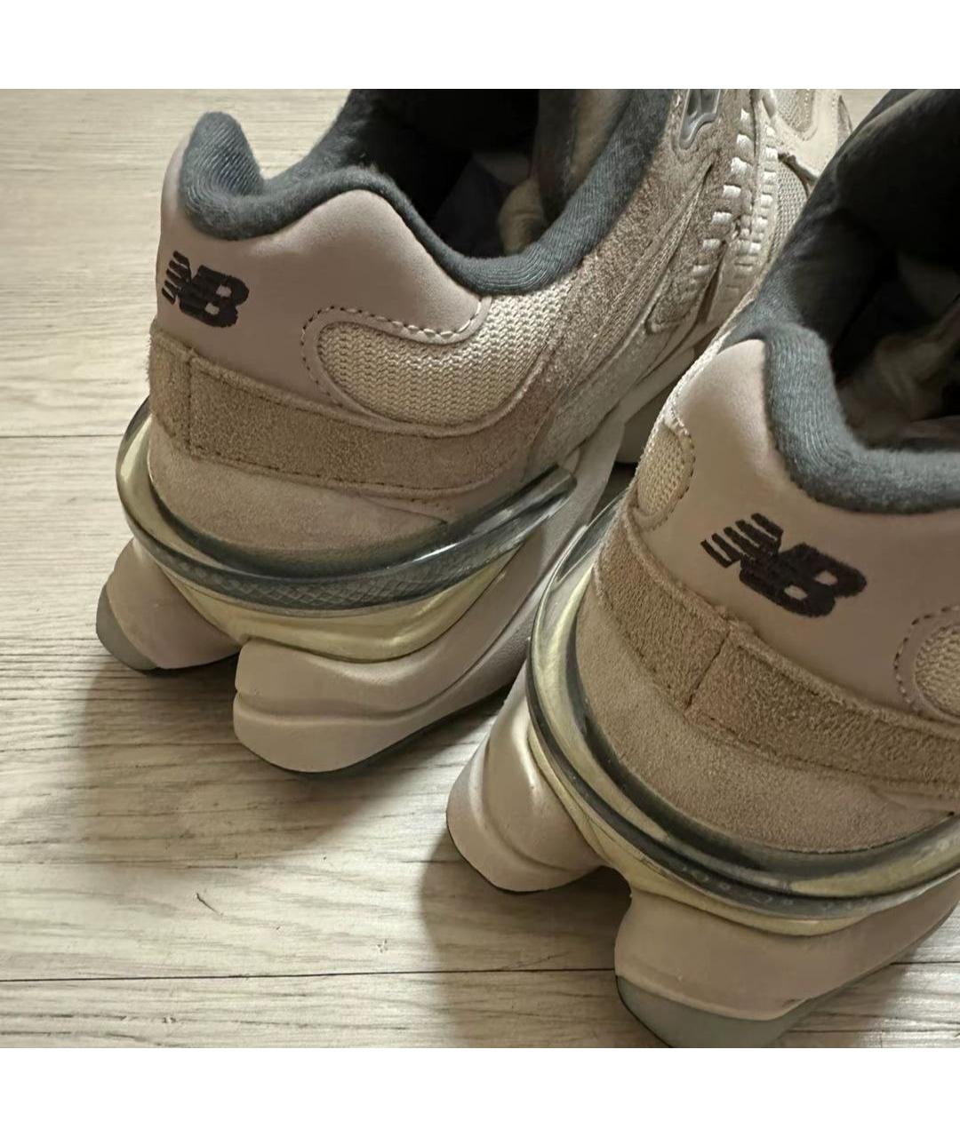 NEW BALANCE Бежевые текстильные кроссовки, фото 5