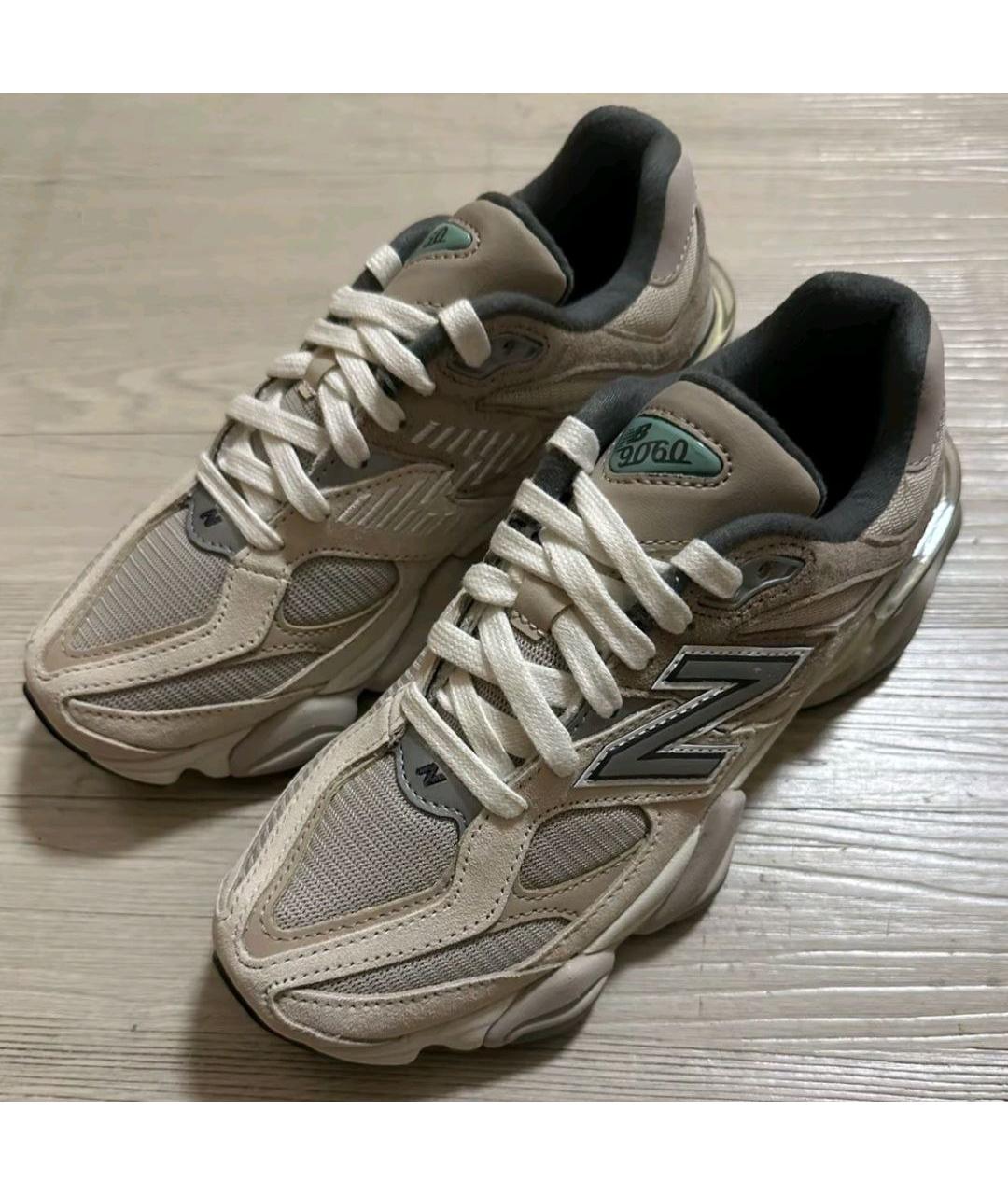 NEW BALANCE Бежевые текстильные кроссовки, фото 2