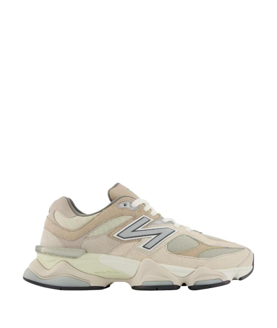 NEW BALANCE Бежевые текстильные кроссовки, фото 1