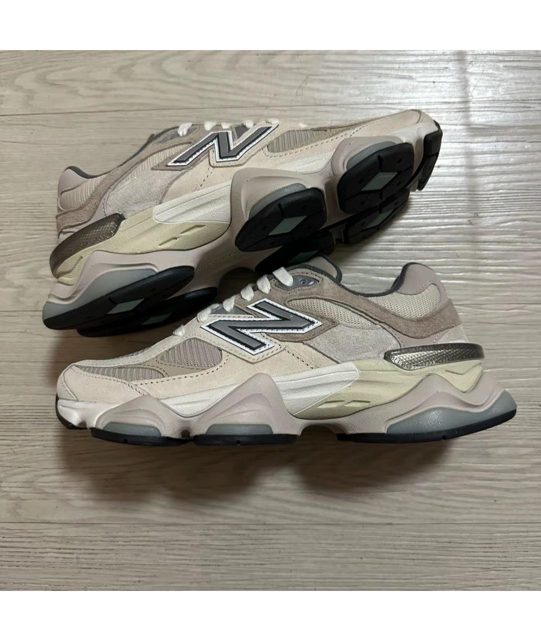 NEW BALANCE Бежевые текстильные кроссовки, фото 3