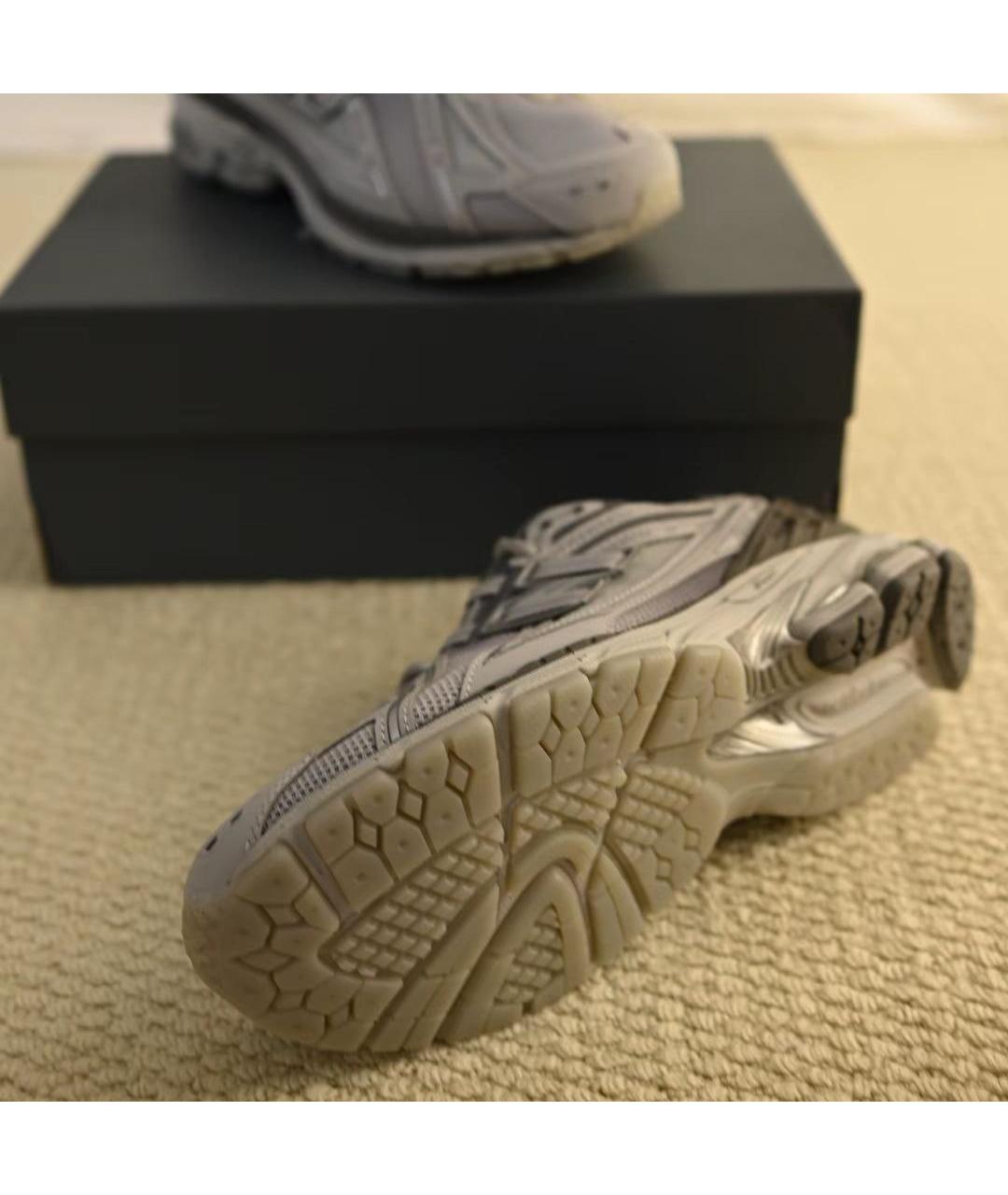 NEW BALANCE Серые текстильные кроссовки, фото 6