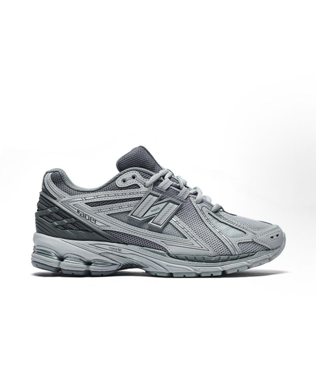NEW BALANCE Серые текстильные кроссовки, фото 7