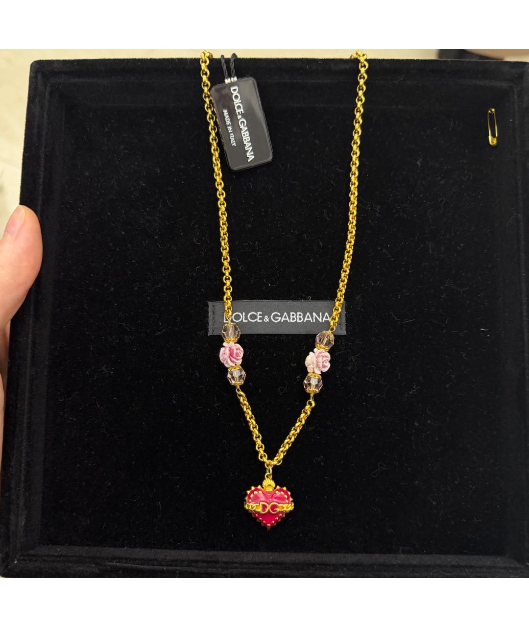 DOLCE&GABBANA Красная цепочка, фото 3