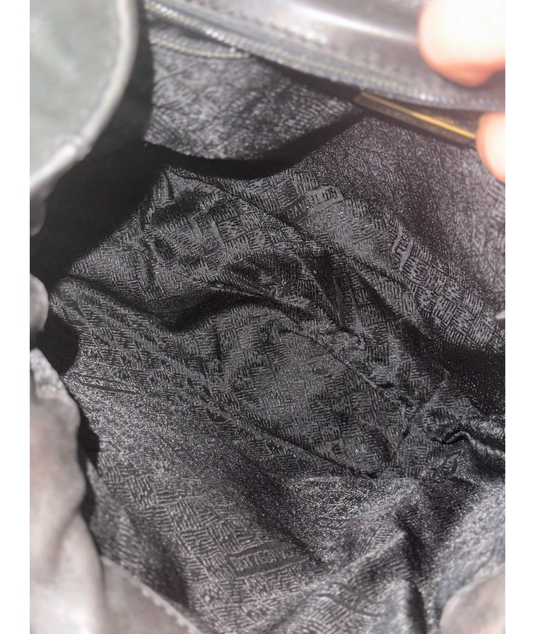 BOTTEGA VENETA Черный кожаный рюкзак, фото 7