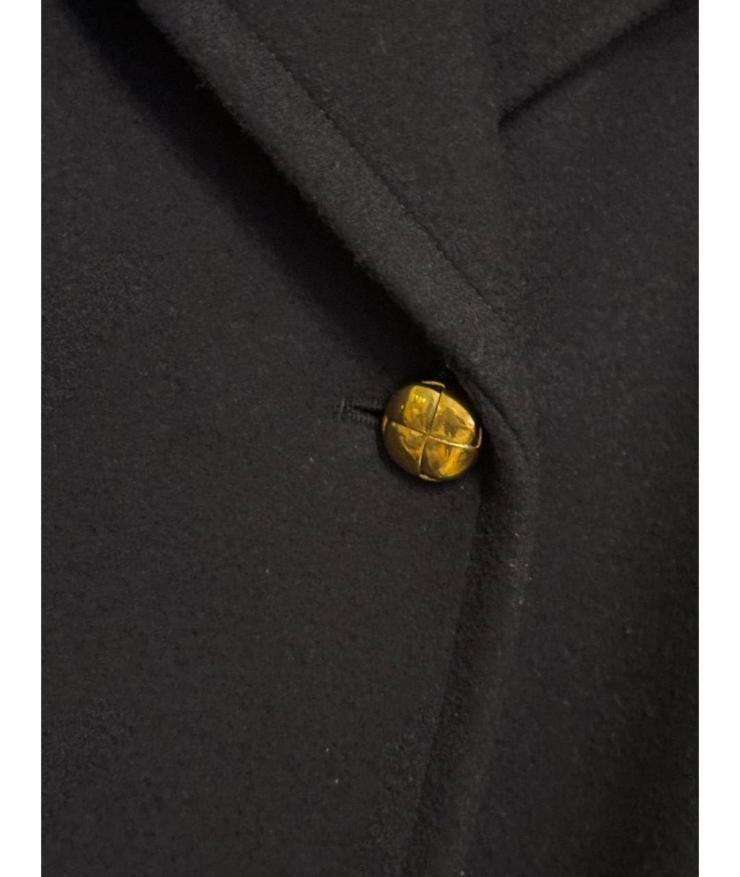 MICHAEL KORS Темно-синее шерстяное пальто, фото 7