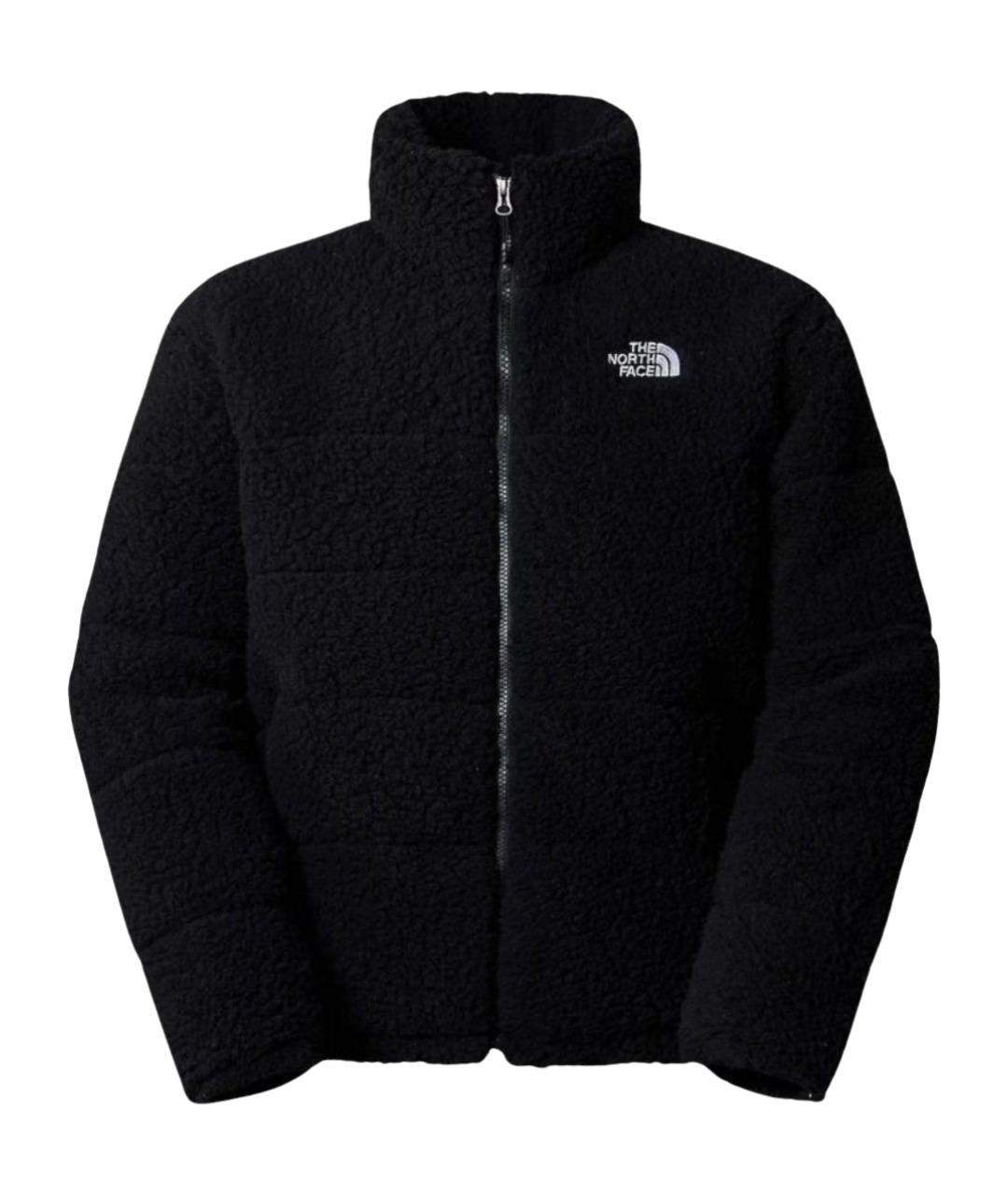 THE NORTH FACE Черная меховая куртка, фото 1