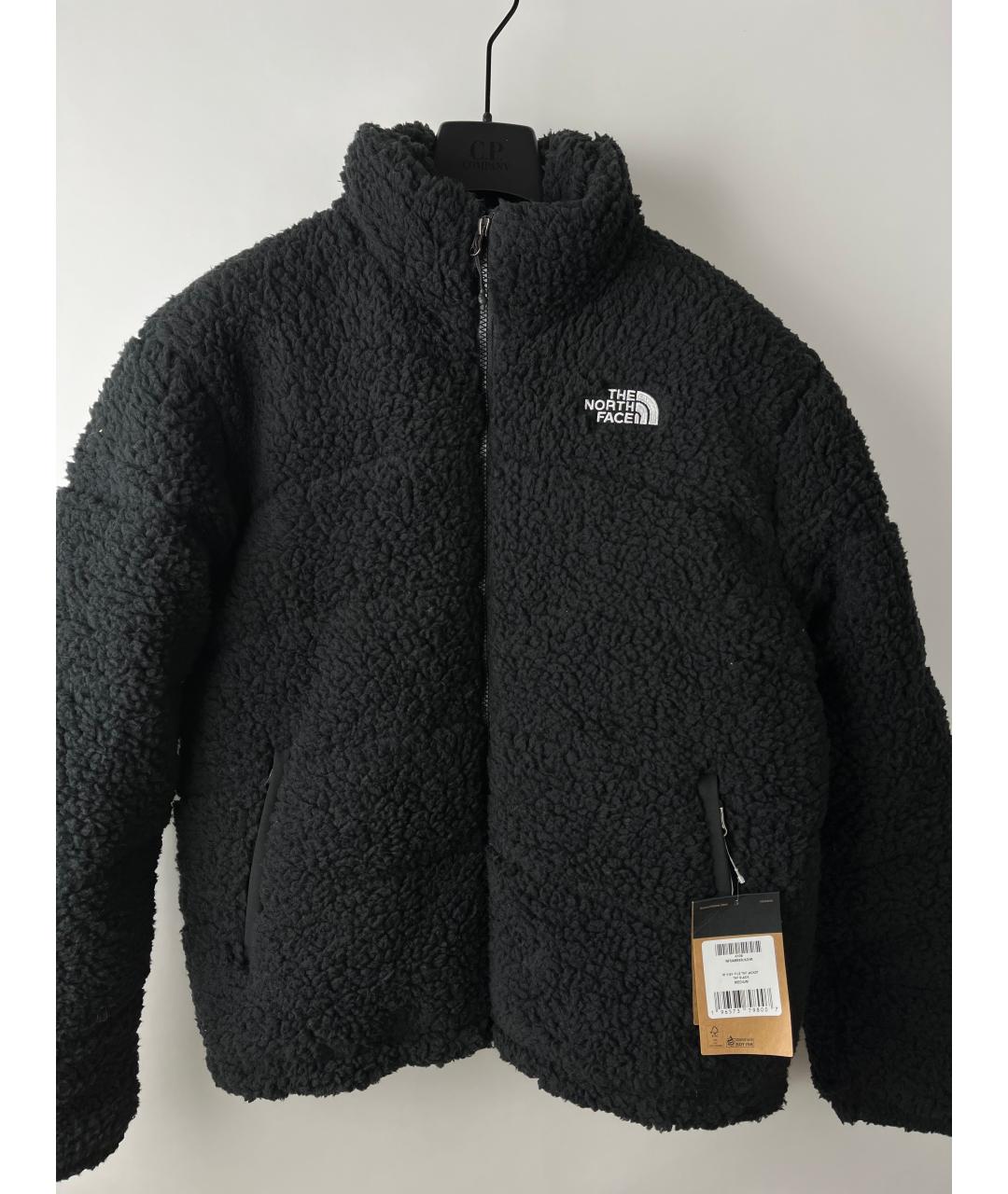 THE NORTH FACE Черная меховая куртка, фото 2